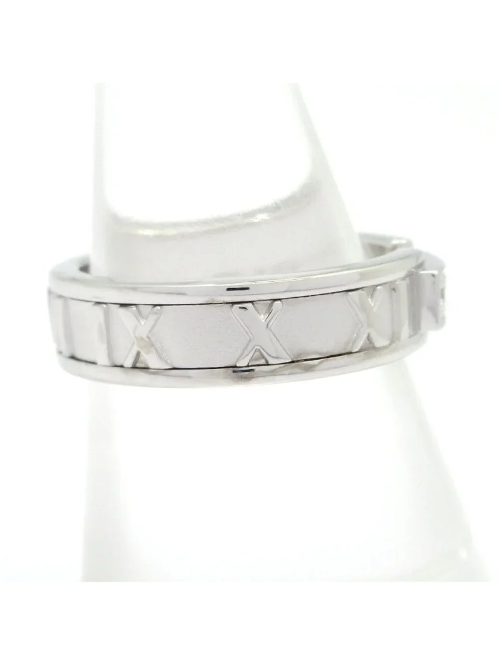 Tiffany & Co Ring Atlas 18k White Gold Diamond